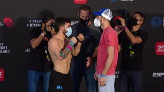 Битва взглядов Тагира Уланбекова перед дебютом в UFC