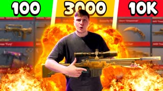 ПРОКАЧАЛ АККАУНТЫ КИБЕРСПОРТСМЕНОВ НА 100, 3000 и 10000 ГОЛДЫ В STANDOFF 2
