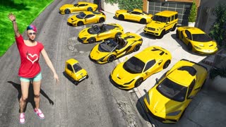 СОБРАЛ РОСКОШНЫЕ ЗОЛОТЫЕ СУПЕРКАРЫ В ГТА 5 ОНЛАЙН! (GTA 5 ONLINE)